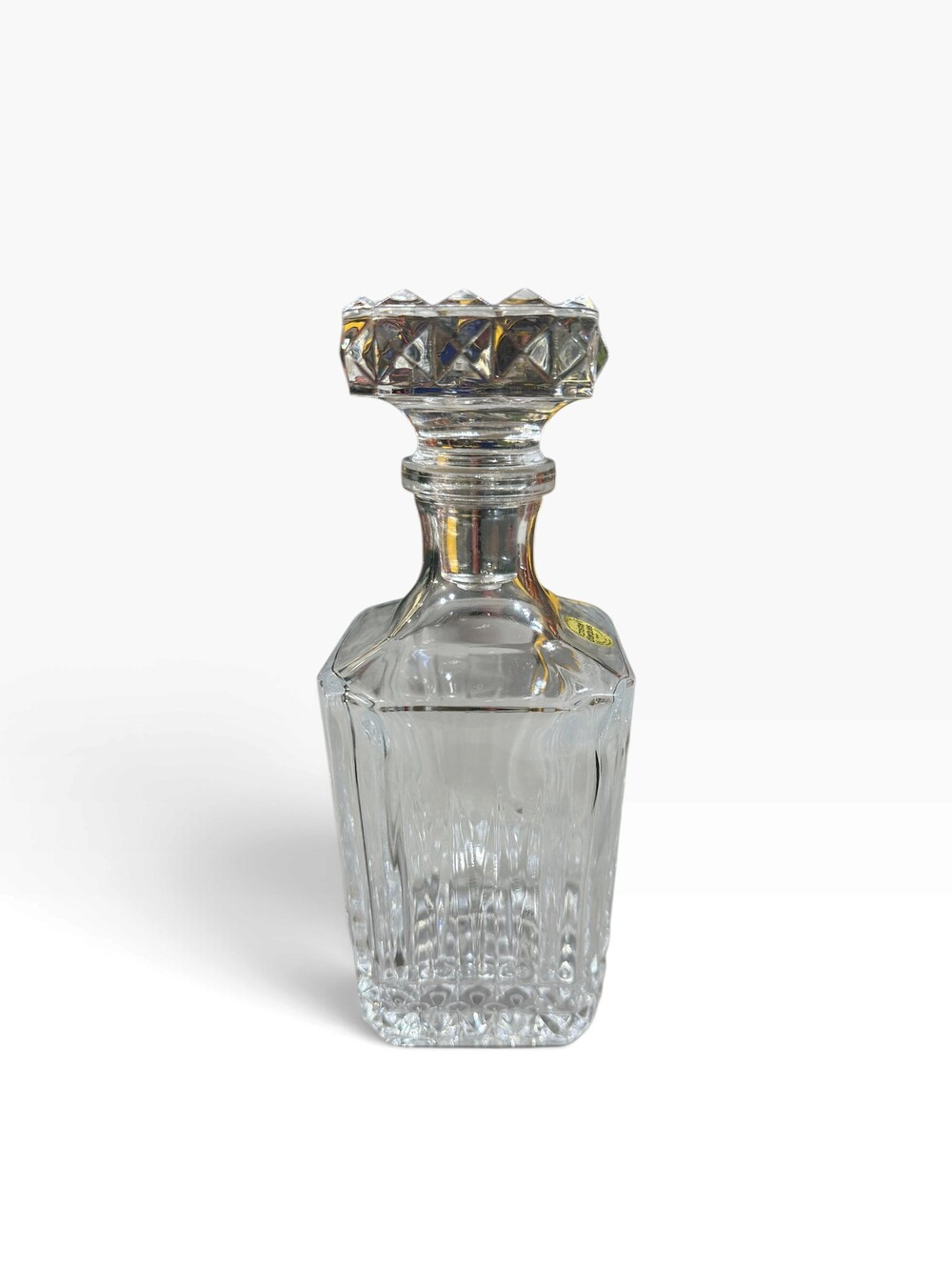 Cristal d'Arques Lead Crystal Decanter Clear Vintage